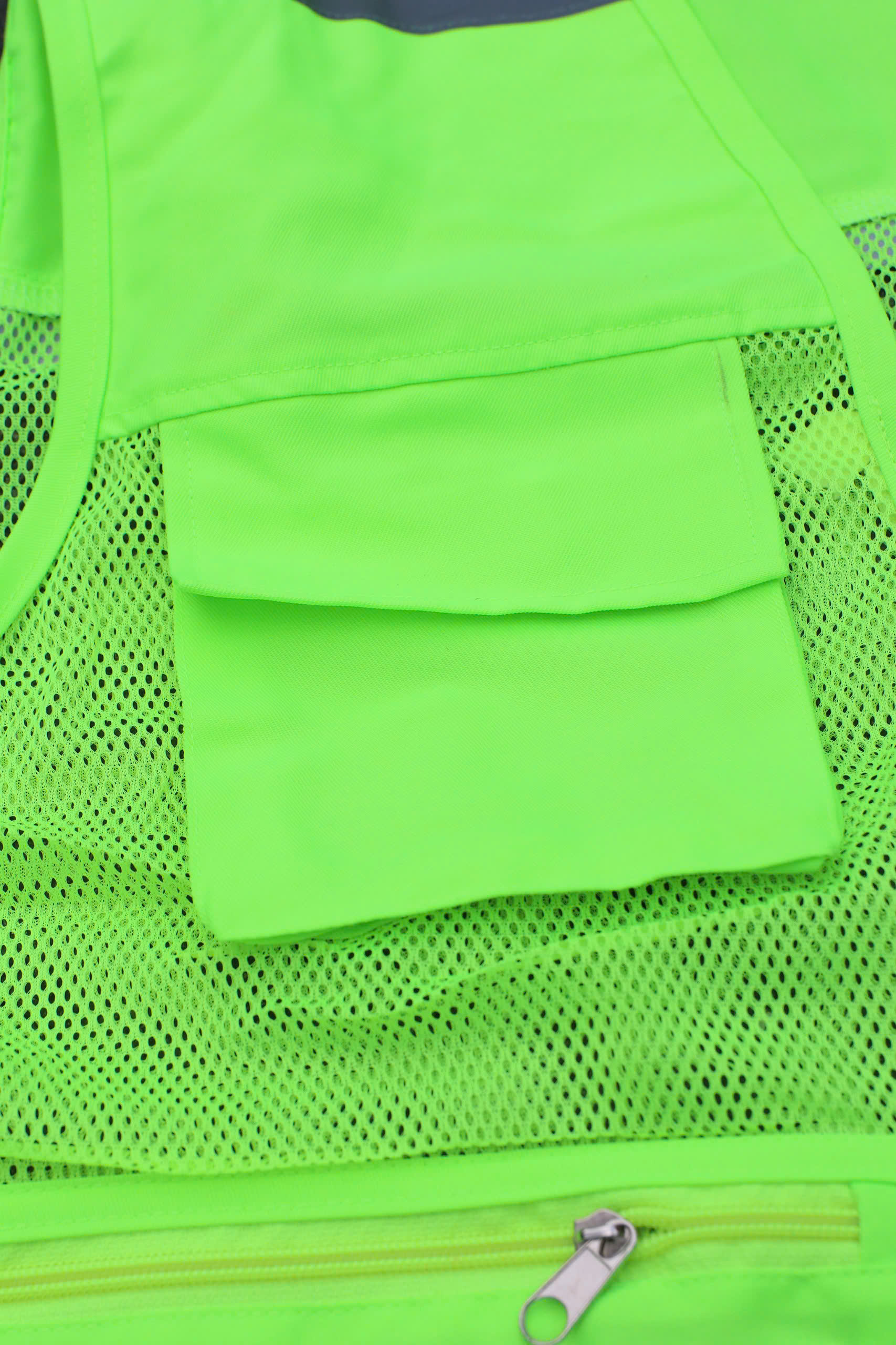 Áo gile phản quang xanh chuối 3K